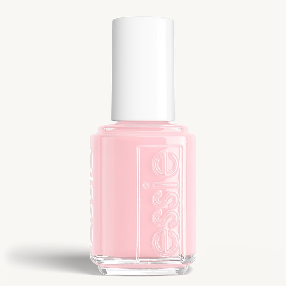 Classic bottle of essie 'Mademoiselle' nail polish against a clean white background.