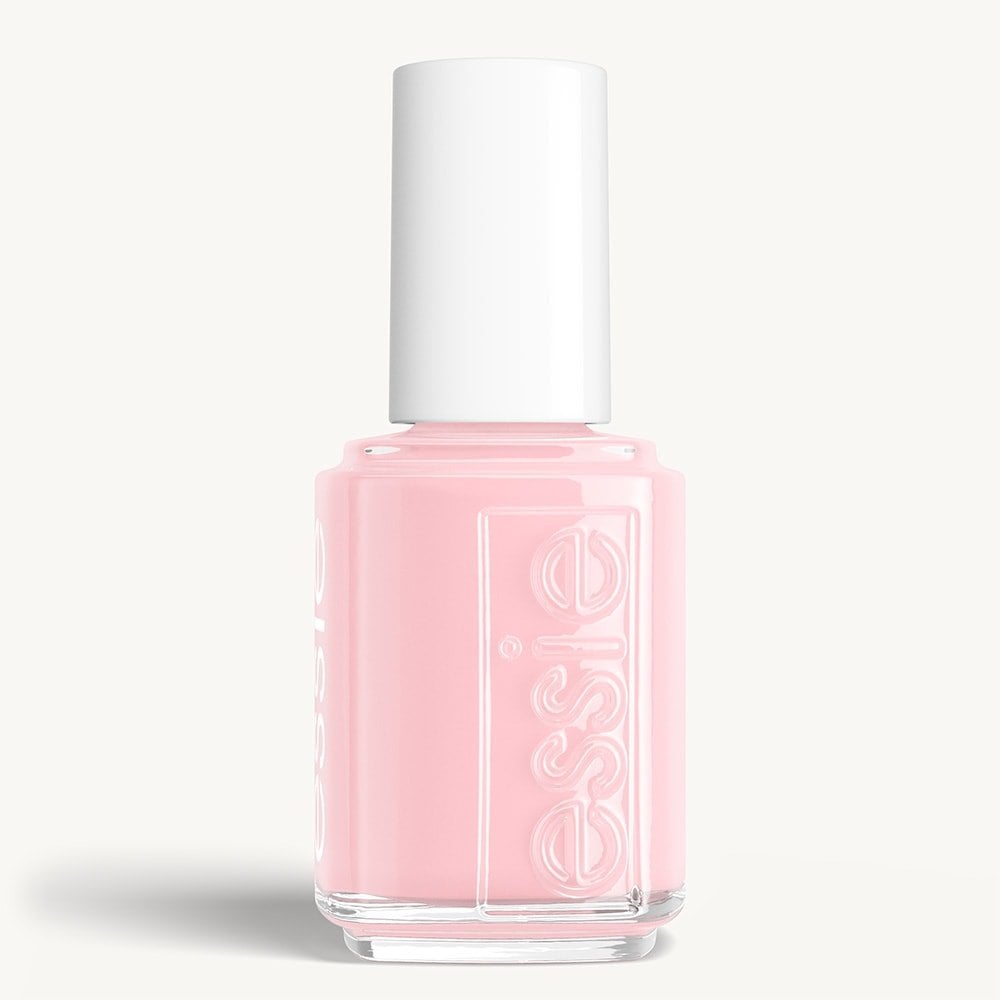 Classic bottle of essie 'Mademoiselle' nail polish against a clean white background.