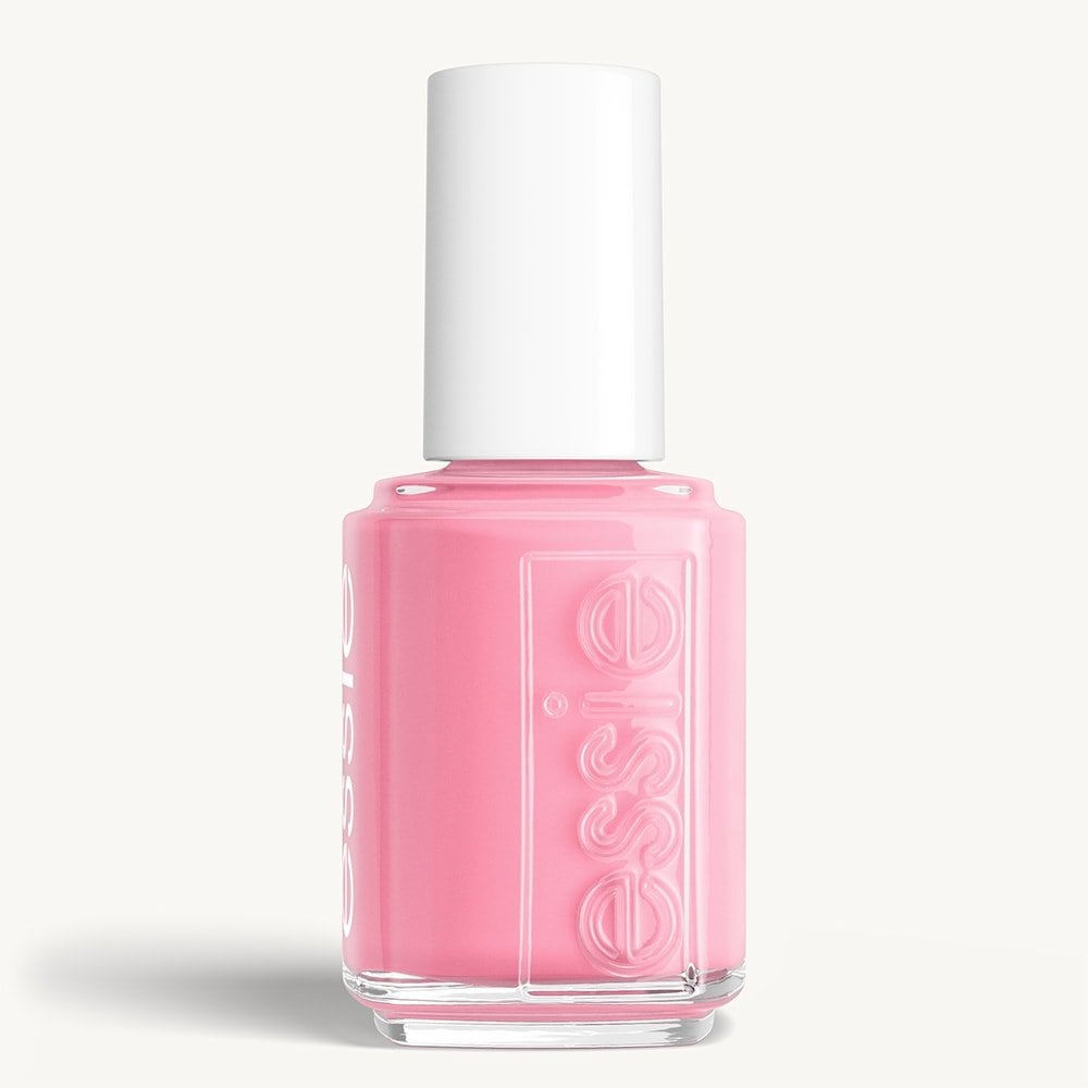 Classic bottle of essie 'Muchi Muchi' nail polish against a clean white background.