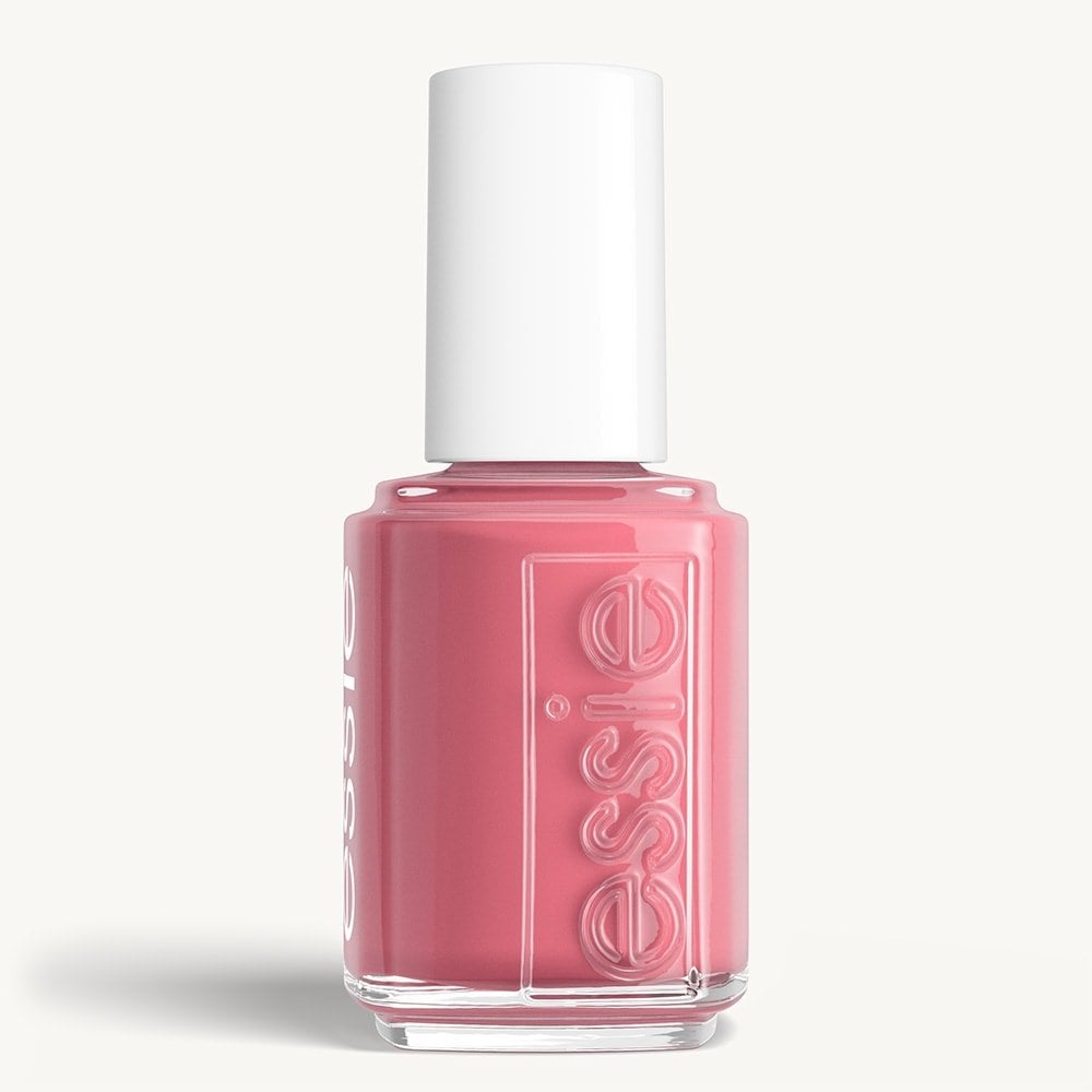Classic bottle of essie 'Playful and Rebellious' nail polish against a clean white background.