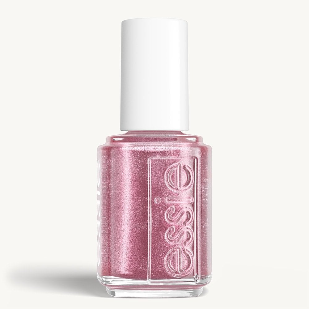 Classic bottle of essie 'Sil Vous Play' nail polish against a clean white background.