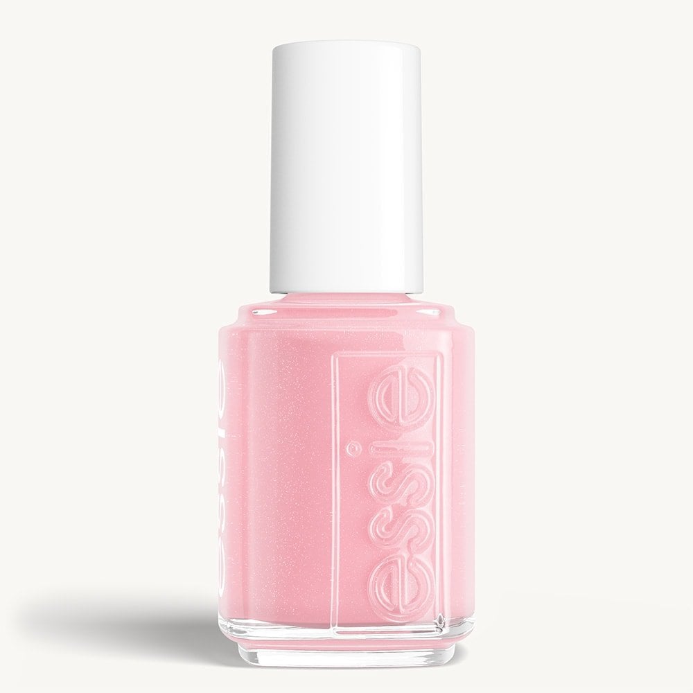 Classic bottle of essie 'Vanity Fairest' nail polish against a clean white background.