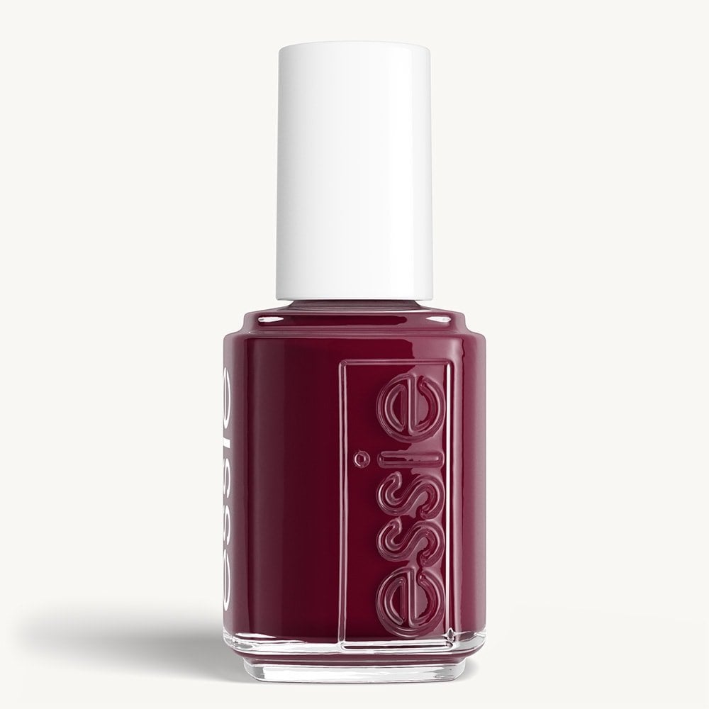 Classic bottle of essie 'Bahama Mama' nail polish against a clean white background.