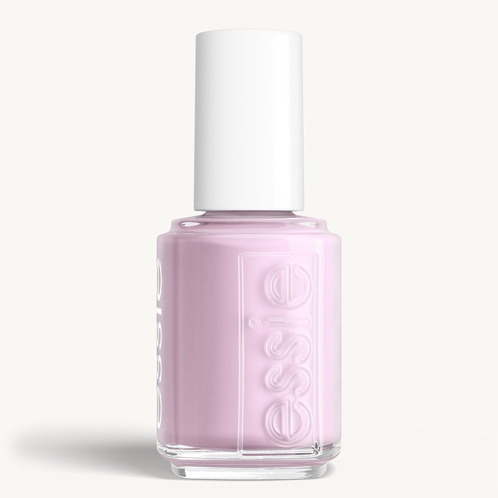 Classic bottle of essie 'Go Ginza' nail polish against a clean white background.