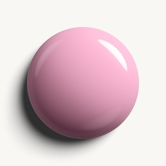 Glossy, high-shine drop of essie 'lilacism' nail polish against a clean white background.