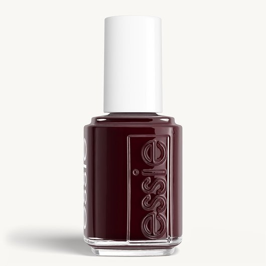 Classic bottle of essie 'Wicked' nail polish against a clean white background.