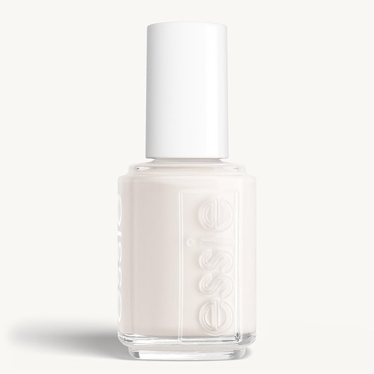 Classic bottle of essie 'Tuck it in My Tux' nail polish against a clean white background.