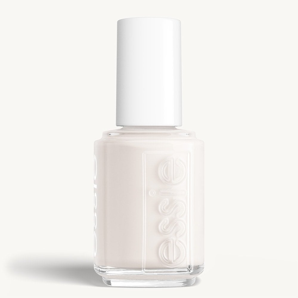 Classic bottle of essie 'Tuck it in My Tux' nail polish against a clean white background.