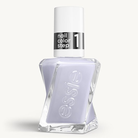 Sleek bottle of Gel by essie longwear nail polish in shade 'Perfect Posture' against a clean white background.