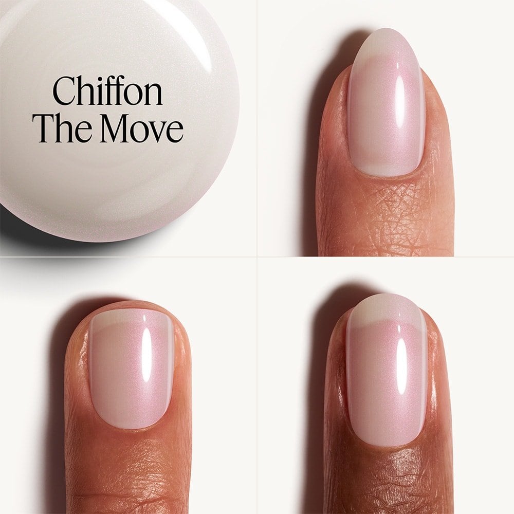Chiffon The Move - Sheer Ivory Gel Couture Nail Polish - Essie