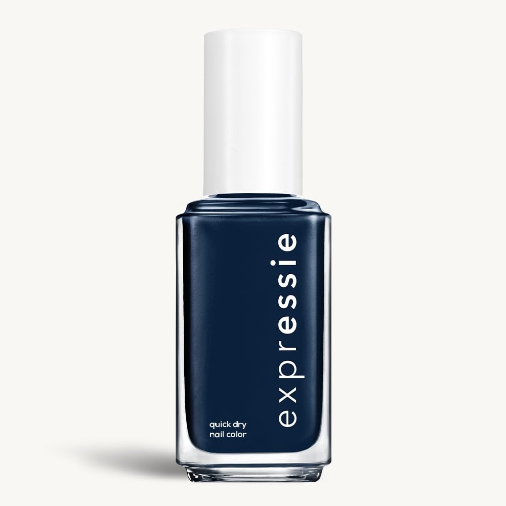 Sleek bottle of Essie Expressie quick-dry nail polish in 'Feel the Hype' against a clean white background.
