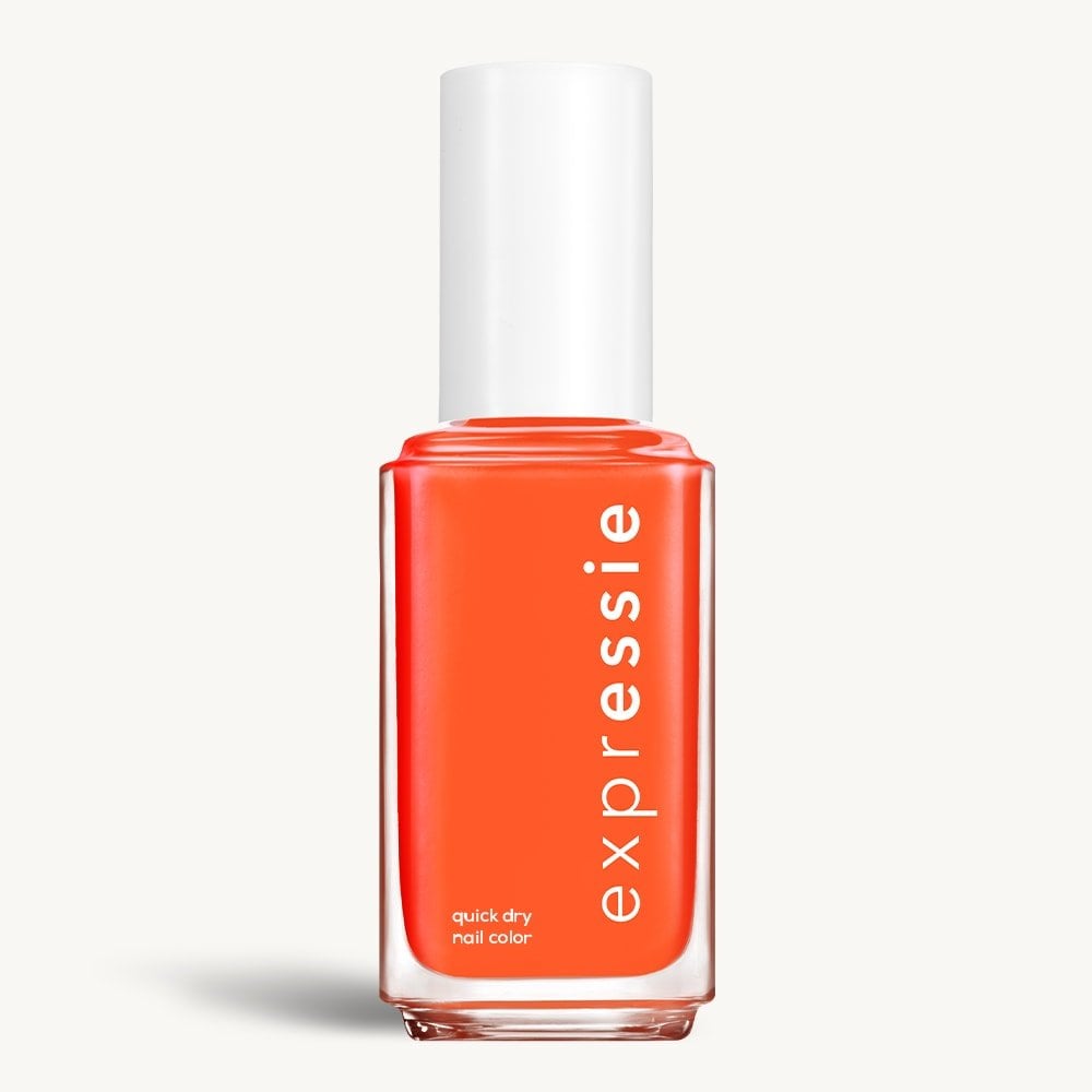 Sleek bottle of Essie Expressie quick-dry nail polish in 'Catch a Vibe' against a clean white background.