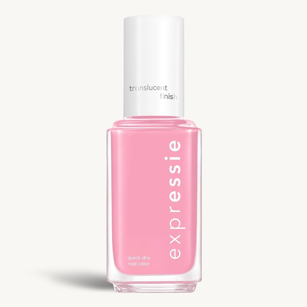 Sleek bottle of Essie Expressie quick-dry nail polish in 'Mall Crawler' against a clean white background.