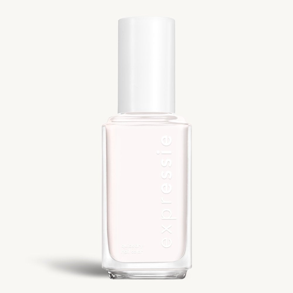 Sleek bottle of Essie Expressie quick-dry nail polish in 'Unapologetic Icon' against a clean white background.