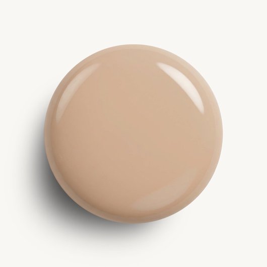 Glossy, high-shine drop of essie Expressie quick-dry nail polish in shade 'millenium' against a clean white background.
