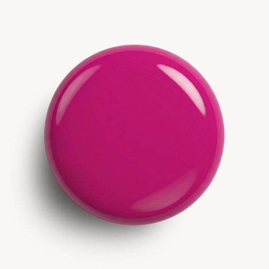 Glossy, high-shine drop of essie Expressie quick-dry nail polish in shade 'power moves' against a clean white background.