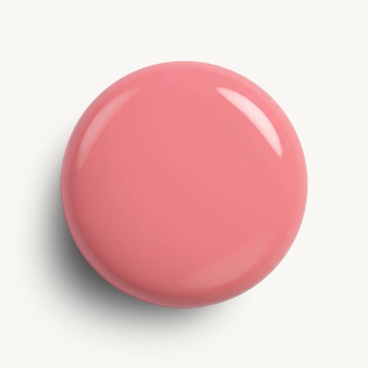 Glossy, high-shine drop of essie Expressie quick-dry nail polish in shade 'second hand first love' against a clean white background.