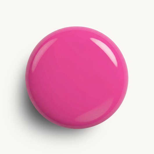 Glossy, high-shine drop of essie Expressie quick-dry nail polish in shade 'trick clique' against a clean white background.