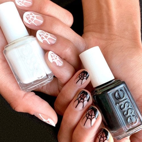 spiderweb mani