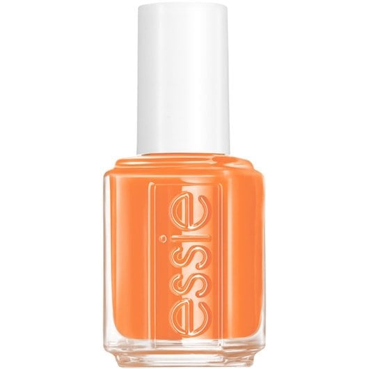 embossed bottle of essie nail polish in the shade be them all against a white background