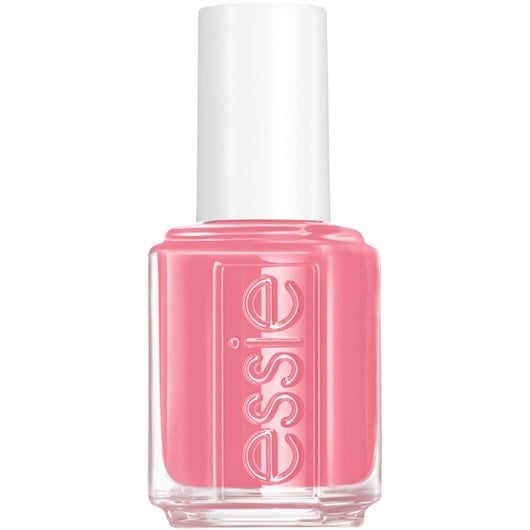 embossed bottle of essie nail polish in the shade playful and rebellious against a white background