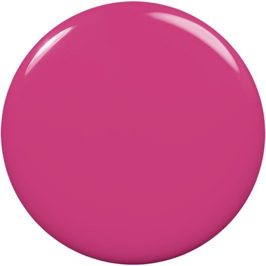 swatch of essie gel nail polish in shade fuel your life