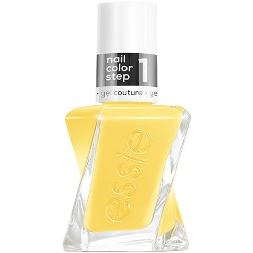 engraved bottle of essie nail polish in the shade rev it up