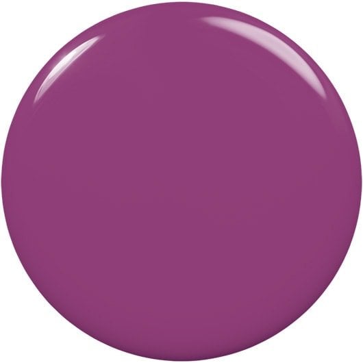 swatch of essie gel nail polish in shade strut with it