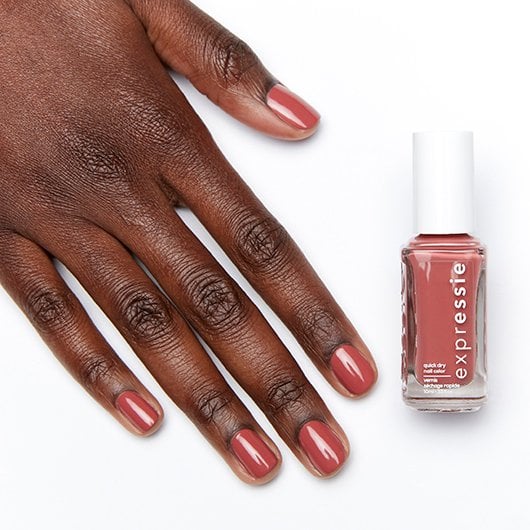 party mix & match nude pink quick dry nail polish essie