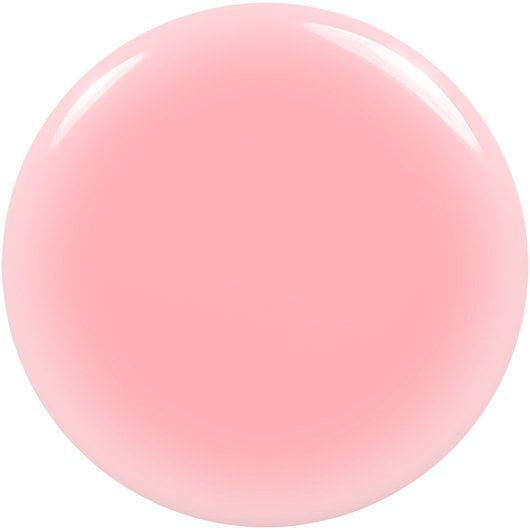 swatch of essie slushy sun pink nail polish