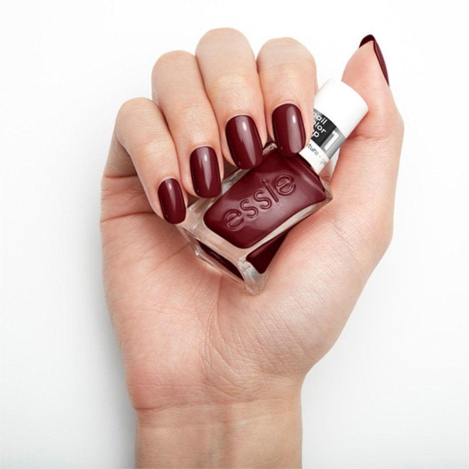 Spiked With Style - Blood Red Gel Couture Nail Polish - Essie
