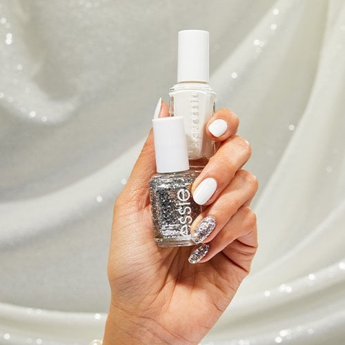 Nail Polish Inspired Heart Rainbow Bottle T-Shirt
