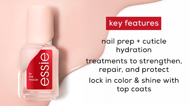 A bottle of pink to the rescue nail hardener in a puddle of the product that's also covering the cap.