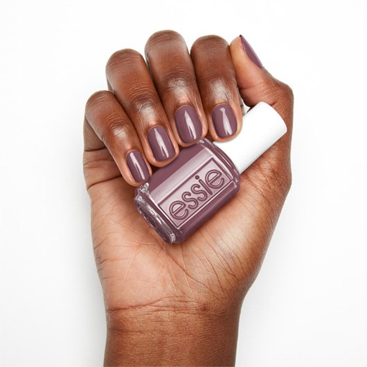 merino cool mulberry purple grey nail polish & nail color essie