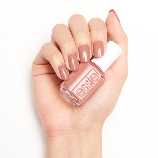 essie nail polish summer 2020 collection gold nail polish with ultrafine  glitter mosaic on down 0.46