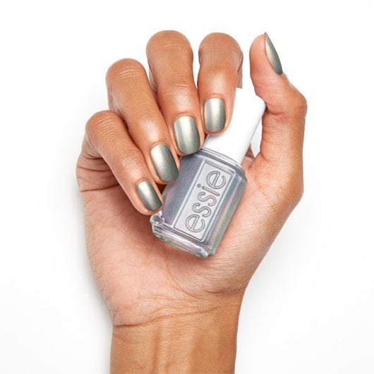 Geek Chic Silver Shimmer Vegan Nail Polish Essie
