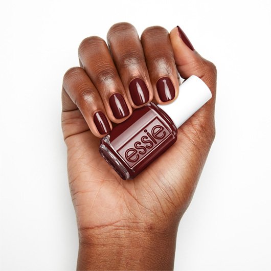 Bold & Boulder Deep Burgundy Nail Polish Essie