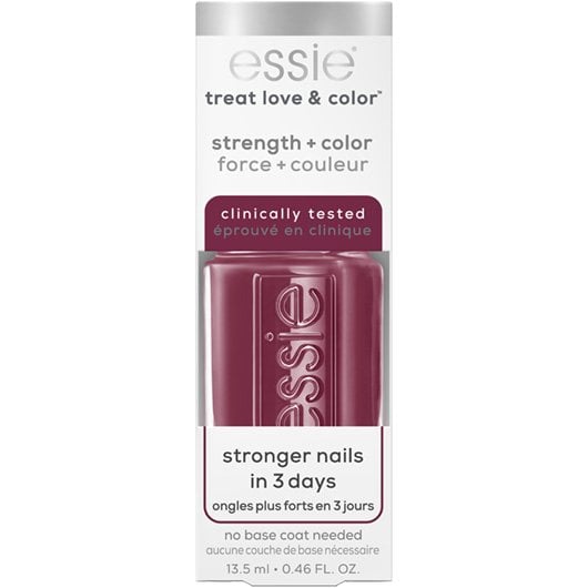 Vernis à Ongles Essie Treat Love&Color 164 Berry Be - 13,5 Ml - Renforce Et Colore En Une étape